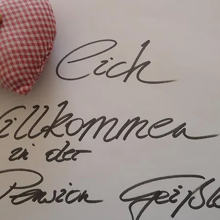 לינה וארוחת בוקר Geissler-reicher